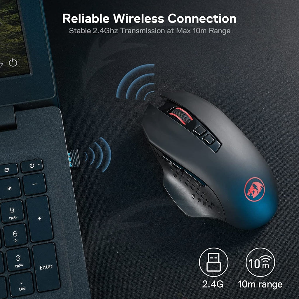 Redragon M656 Gainer Wireless Gaming Mouse Redragon M656 Gainer Wireless Gaming Mouse
